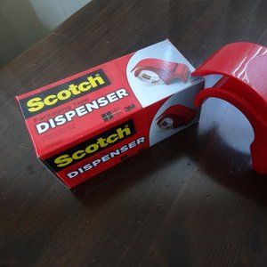 SCOTCH 3M ~ PACKAGING TAPE DISPENSER ~ DP 300-RD